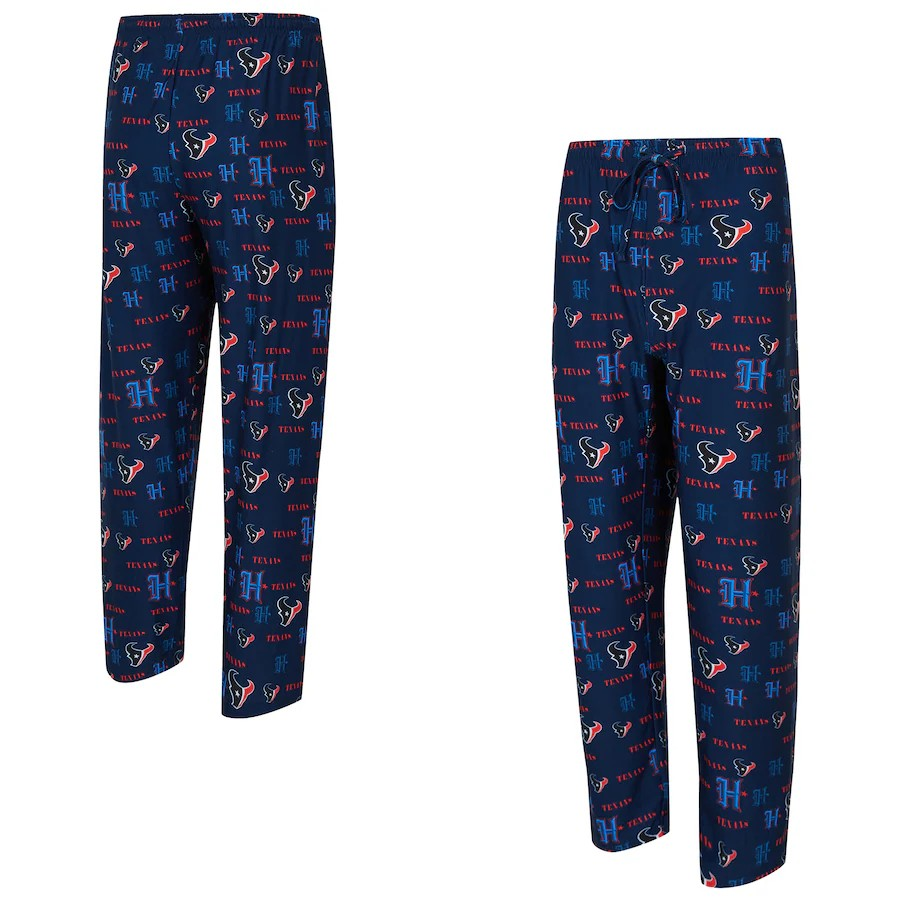 NFL PJ Pants Knit Mosaic Texans
