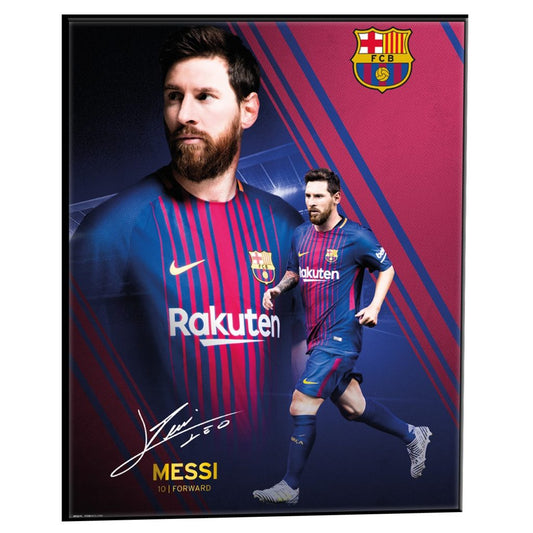 La Liga 16x20 Player Frame 2017-18 Mounted Collage Lionel Messi FC Barcelona