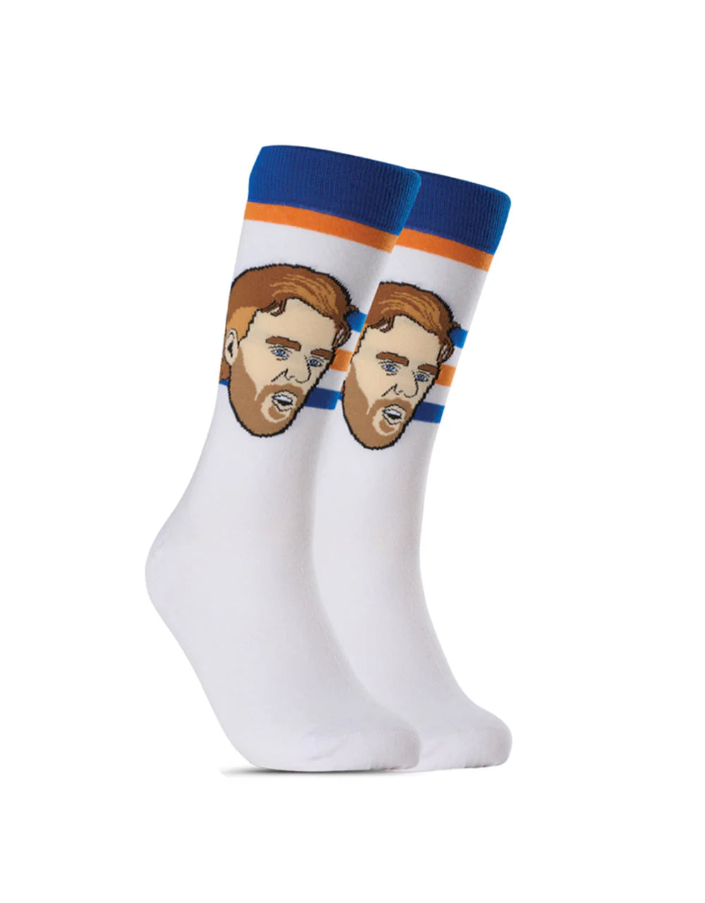 NHLPA Youth Player Socks Connor McDavid Oilers