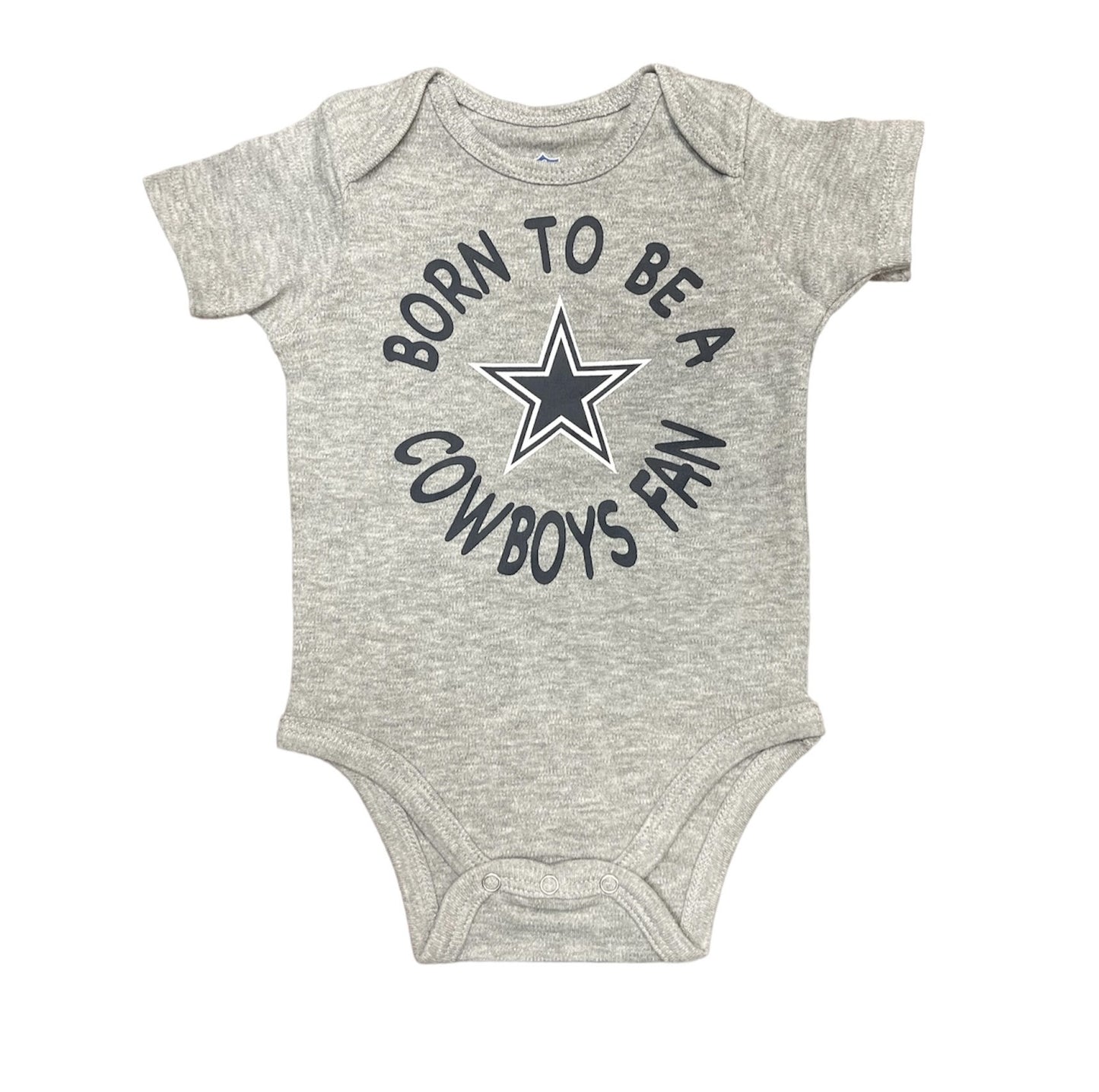 NFL 3pc Onesie Set Born to Be Creeper Cowboys