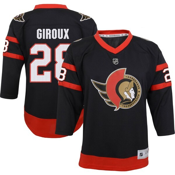 NHL Kids Player Replica Jersey Home Claude Giroux Senators 4-7