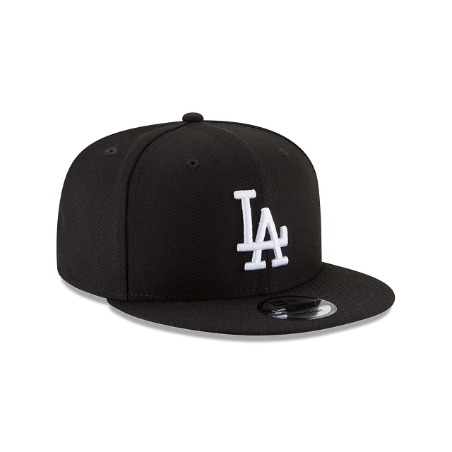MLB Hat 950 Basic Snapback Black and White Dodgers