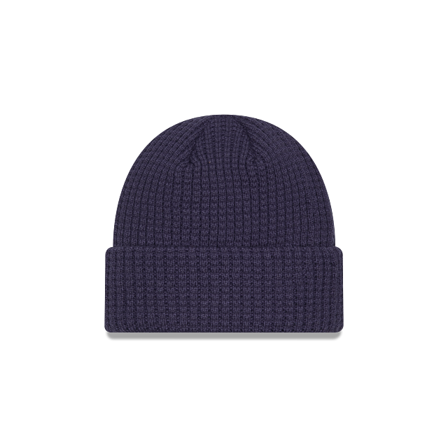 NHL Knit Hat Waffle Cuffed Knit Maple Leafs