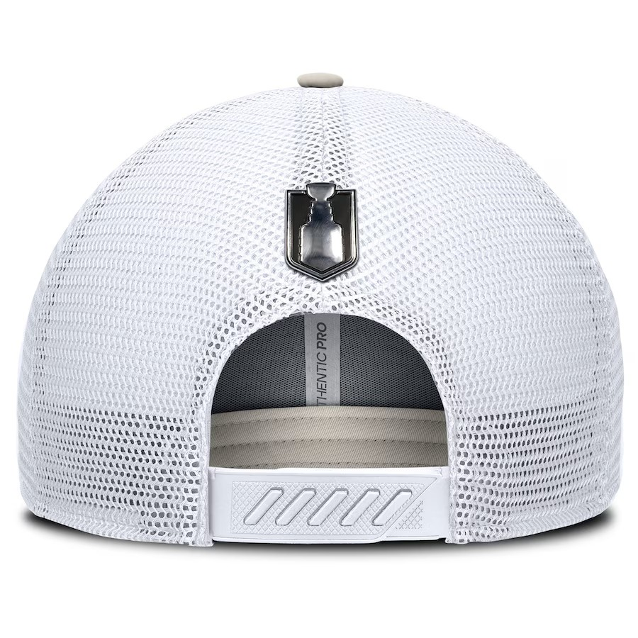 NHL Hat Western Conference Champions Locker Room Adjustable Trucker 2025 Oilers