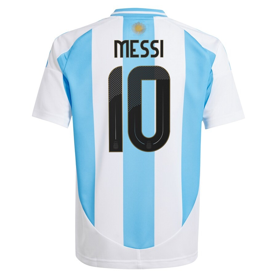 Argentina Youth Jersey Fifa World Champions Replica 2022 Lionel Messi Argentina