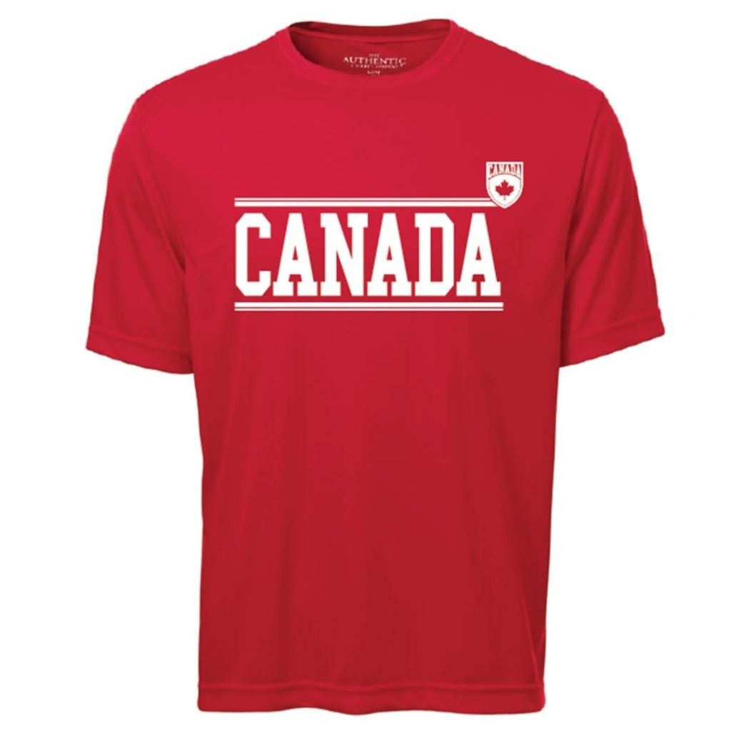 Soccer Canada Classic Player Jersey T-Shirt Team Canada