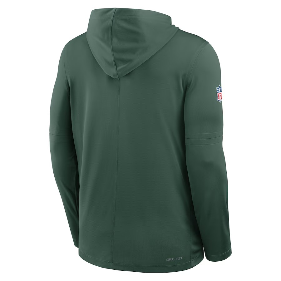 NFL Dri-FIT Long Sleeve Hoodie 2025 Sideline Pure Fury Packers