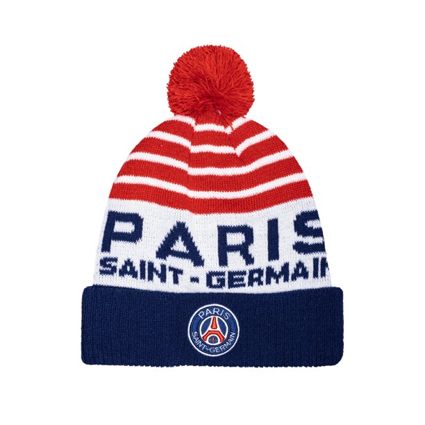 psg white beanie