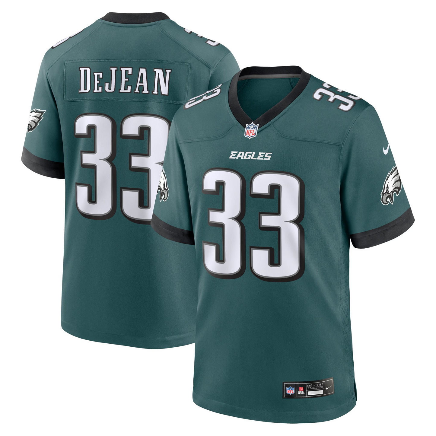 NFL Player Game Jersey Home Cooper DeJean Eagles
