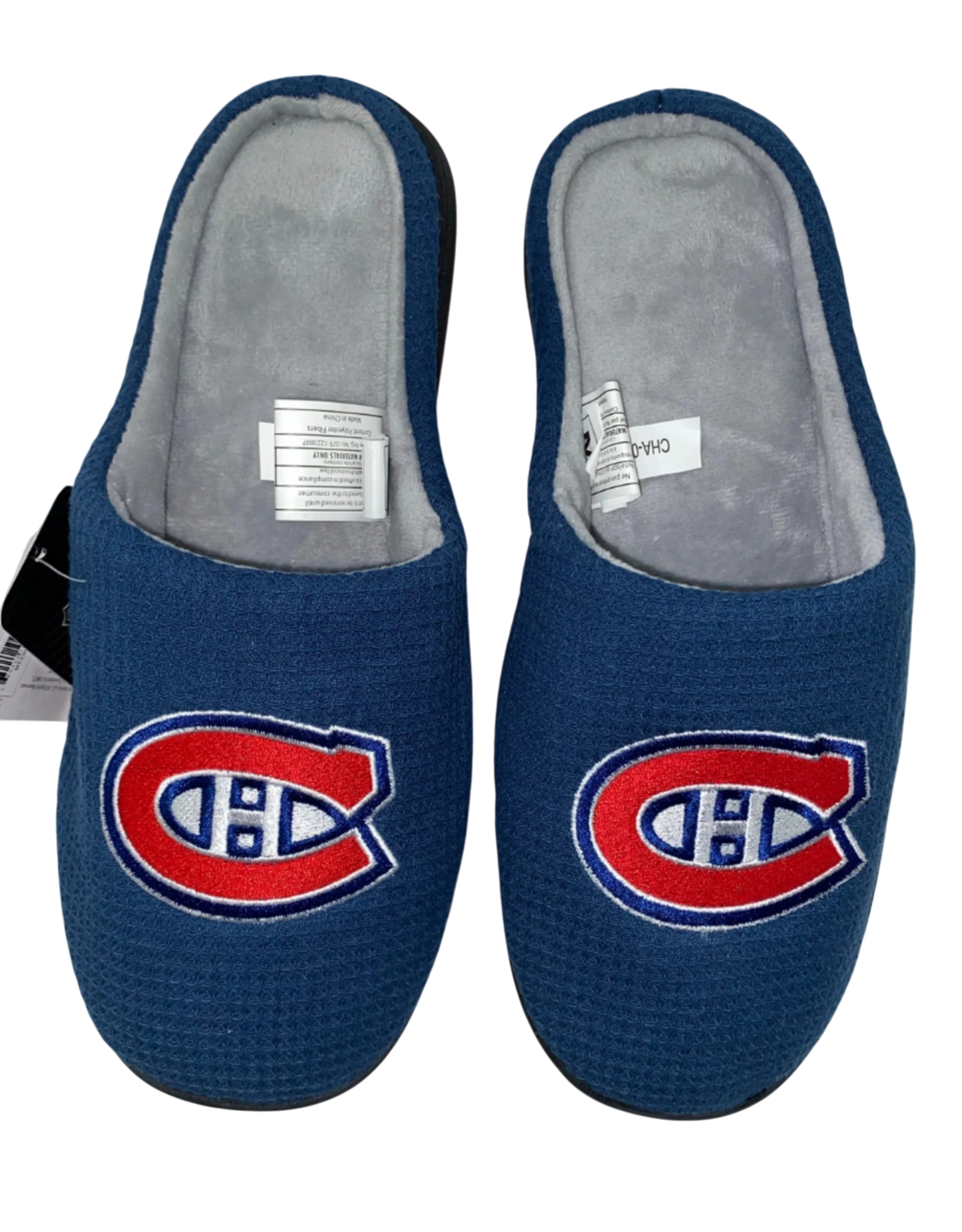 NHL Memory Foam Slippers Canadiens
