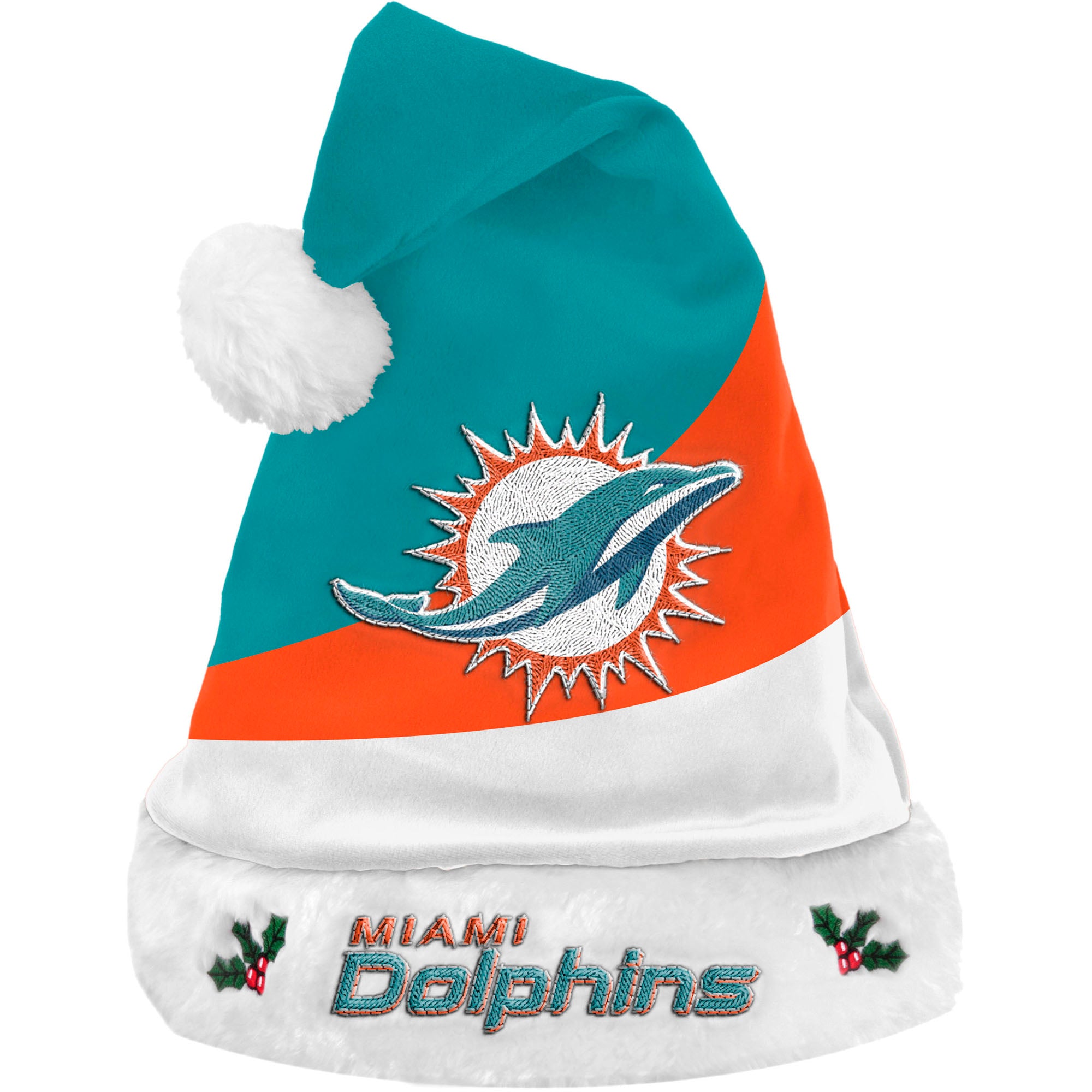 Miami dolphins new arrivals santa hat