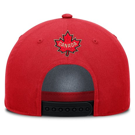 NHL Hat Authentic Pro Pinch Panel A-Frame 4-Nations Face-Off Team Canada