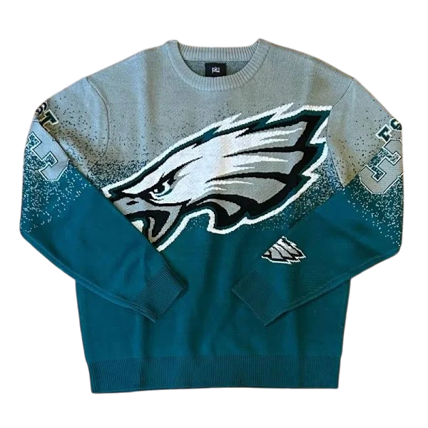 NFL Ugly Sweater Gradient Eagles