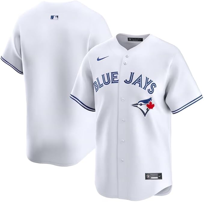 MLB Limited Jersey Blank Home Blue Jays