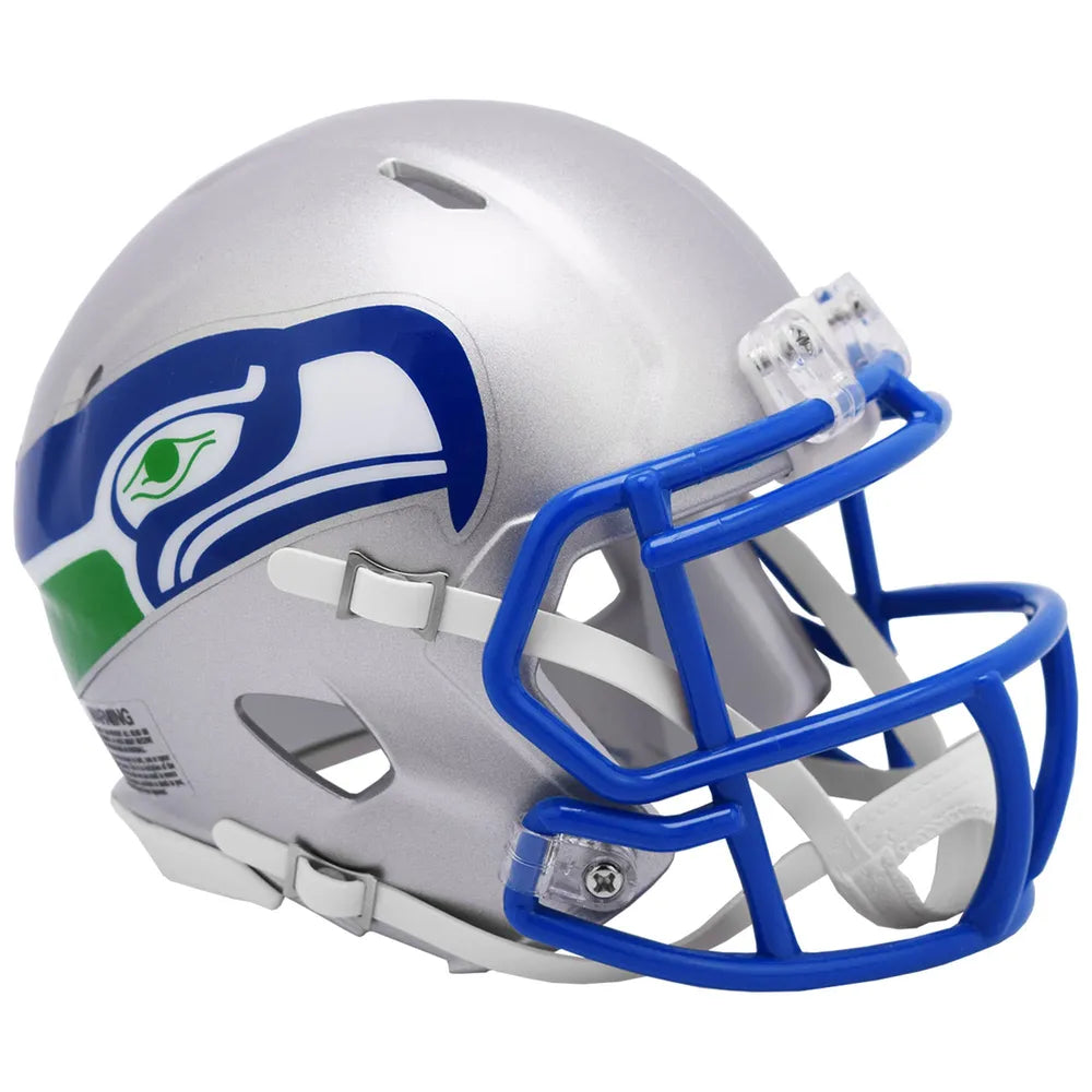 NFL Mini Helmet Speed Throwback 1983-2001 Seahawks