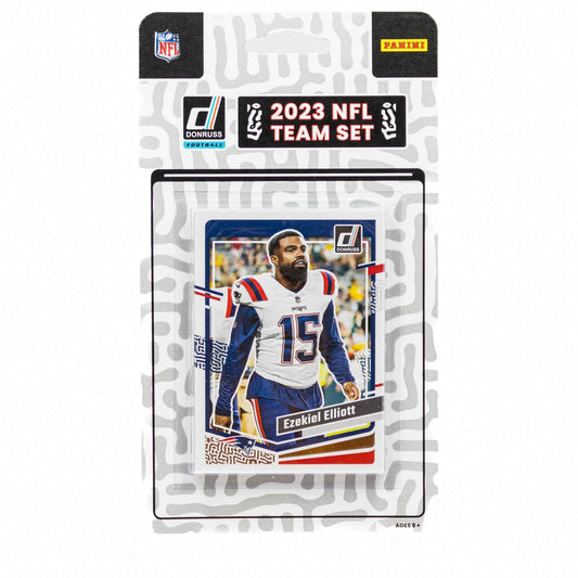 NFL 2023 Panini Trading Cards Donruss Team Set Patriots
