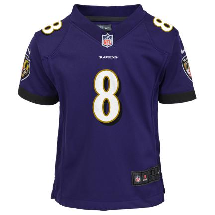 NFL Toddler Player Game Jersey Home Lamar Jackson Ravens