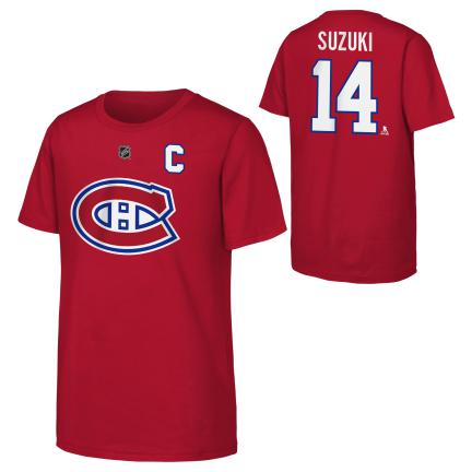 NHL Kids T-Shirt Player Nick Suzuki Canadiens