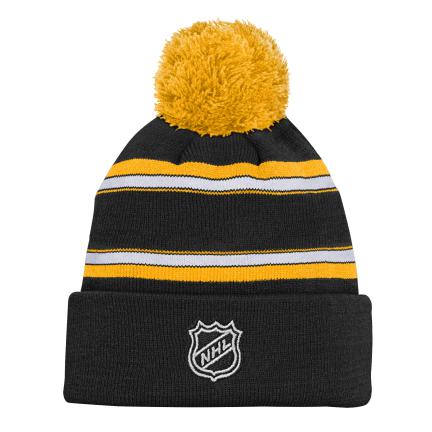 NHL Youth Knit Hat Jacquard Wordark Penguins