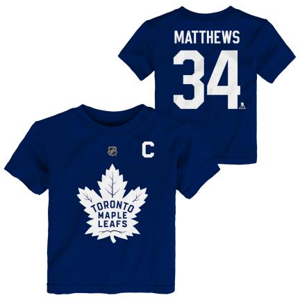 NHL Toddler Player T-Shirt Auston Matthews Maple Leafs