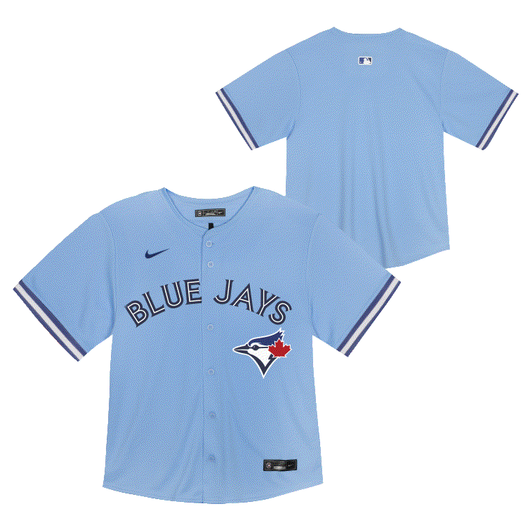 MLB Toddler Blank Replica Jersey Alt Powder Blue Jays