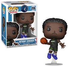 NBA Player Pop! Figure Trading Card Anthony Edwards Timberwolves #215