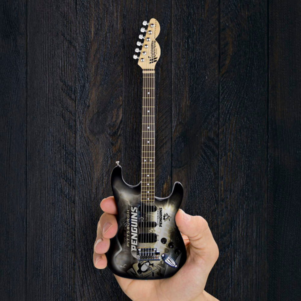 NHL Mini Guitar Penguins