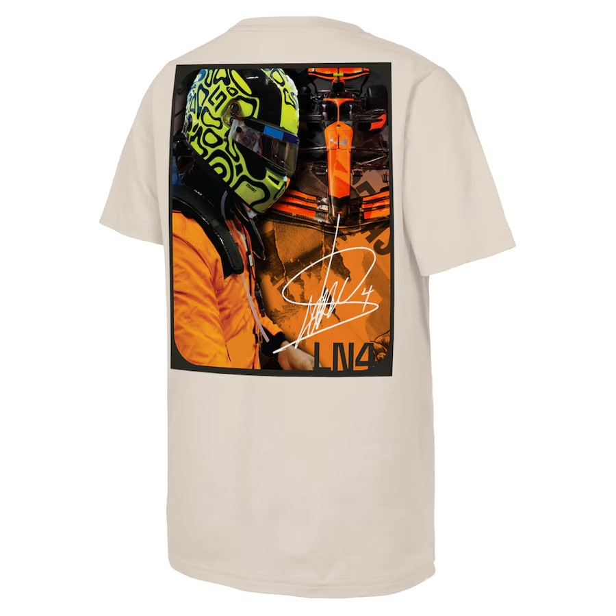 McLaren Formula 1 Youth Driver T-Shirt Lando Norris Signature McLaren Auto Racing