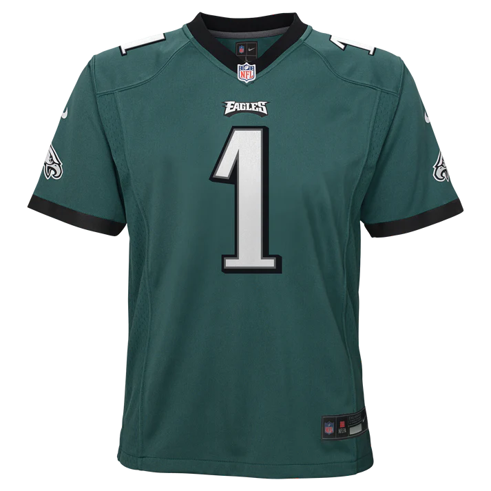 NFL Youth Player Game Jersey Home Jalen Hurts Eagles