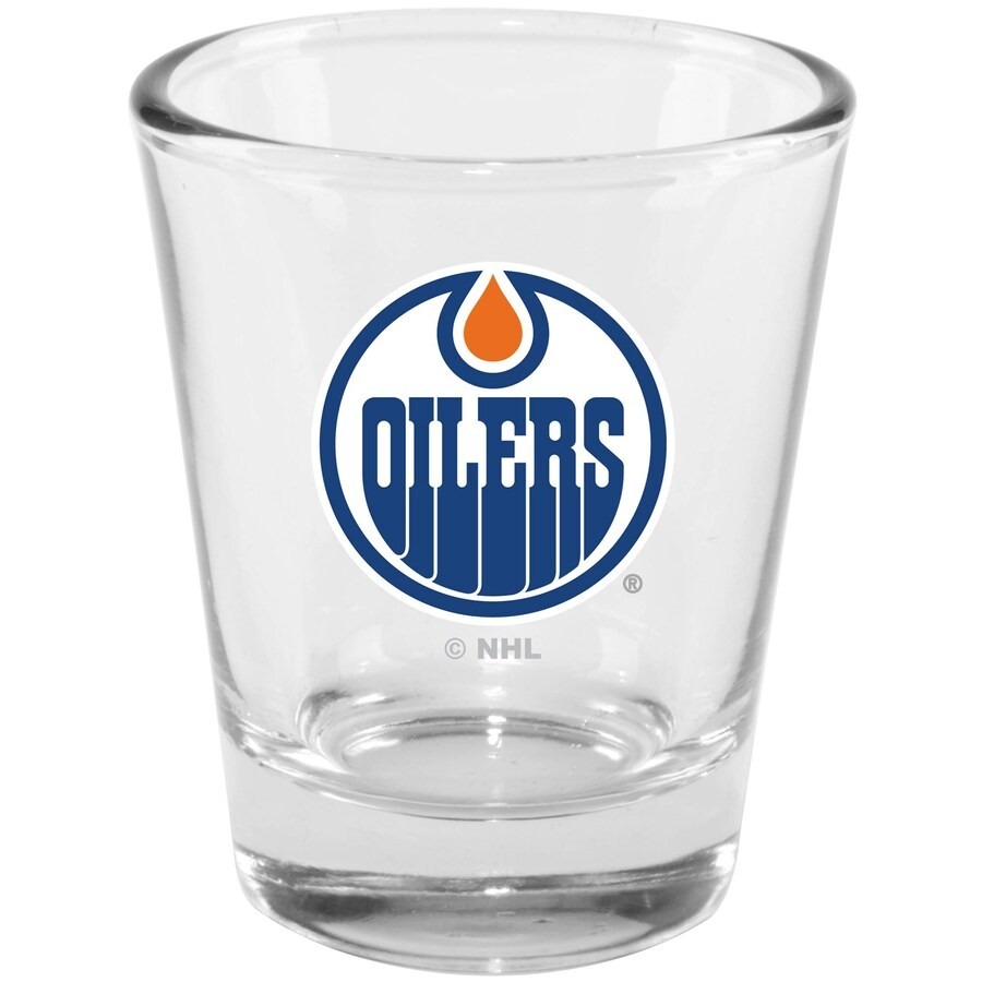 NHL Shot Glass 2oz Oilers
