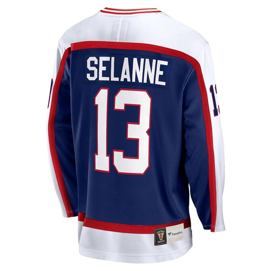 NHL Alumni Player Replica Breakaway Jersey Teemu Selanne Jets