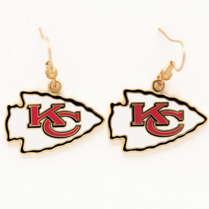 NFL Dangle Earrings Chiefs
