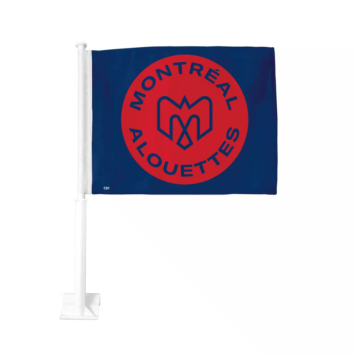 CFL Car Flag 11x15 Alouettes