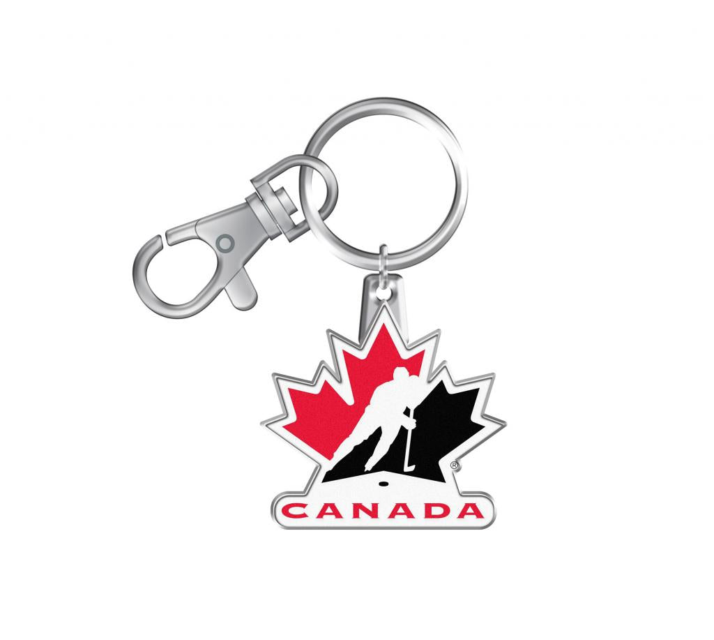 Hockey Canada Keychain and Swivel Clip Logo Team Canada
