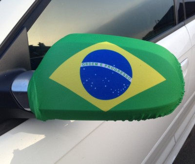 Country Car Mirror Cover Brasil