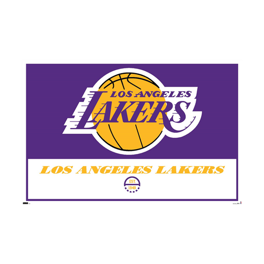 NBA Wall Poster Logo Lakers