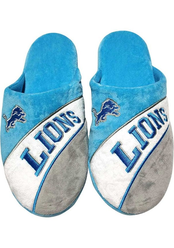 NFL Slippers Curve Lions