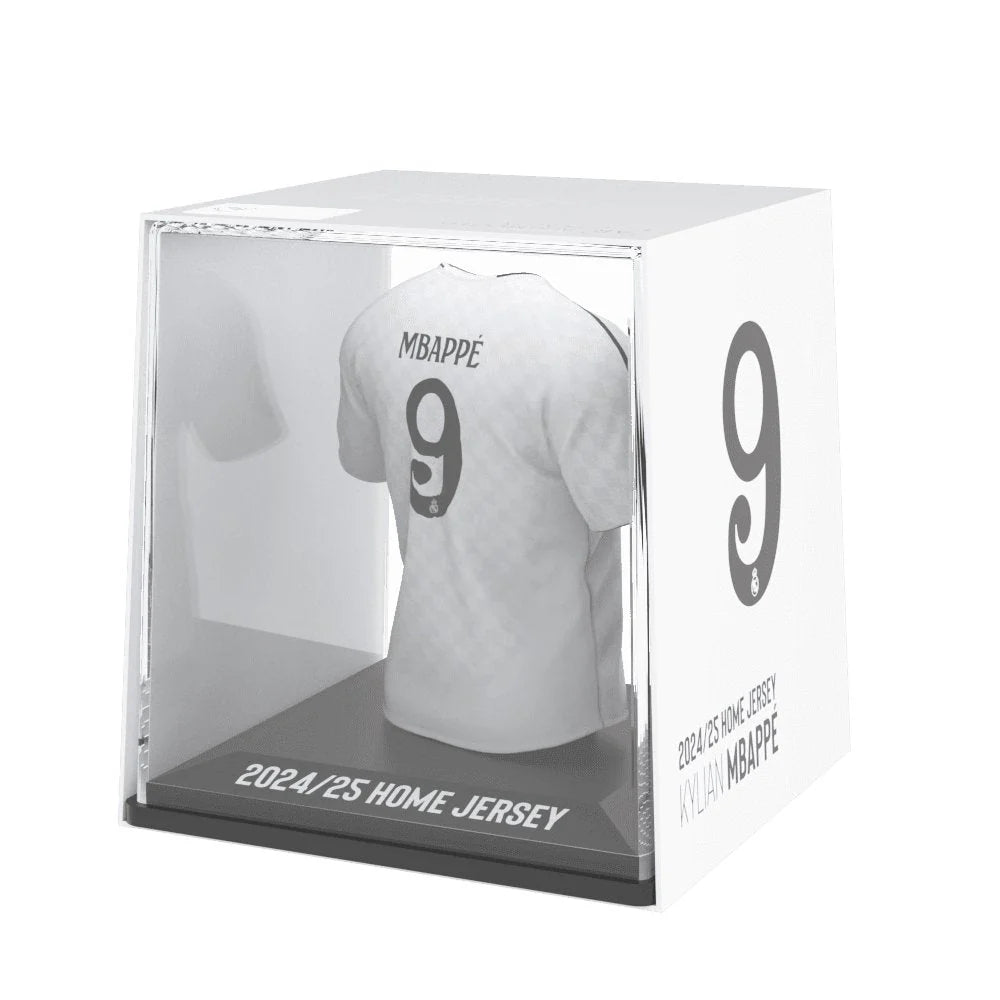 La Liga Splink Collectible Soccer Jersey 2024/25 Home Kylian Mbappé Real Madrid CF
