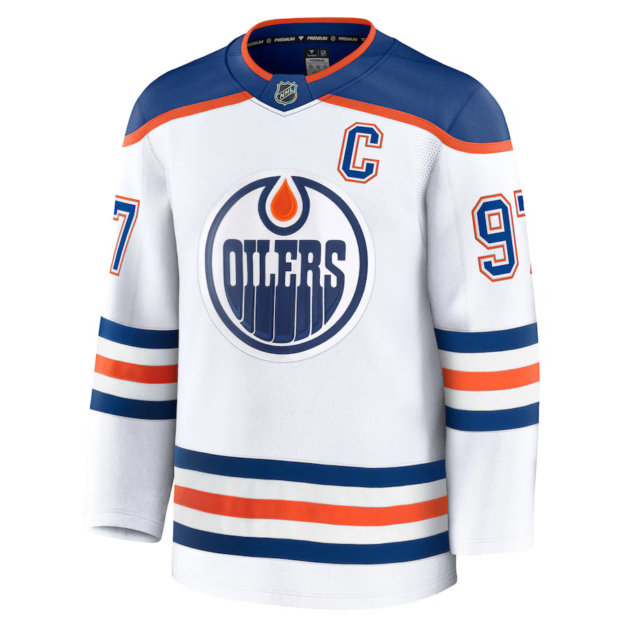 NHL Player Premium Jersey Away Connor McDavid Oilers