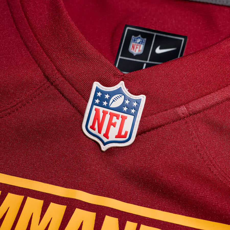 NFL Player Game Jersey Home Jayden Daniels Commanders