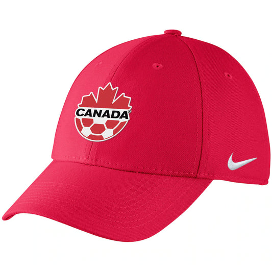 Soccer Canada Hat Classic99 Logo Team Canada (Red)