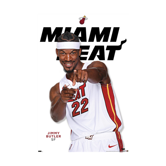 NBA Player Wall Poster Jimmy Butler Heat