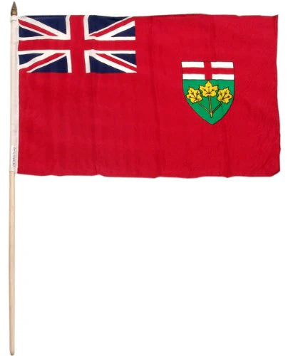 Country Mini-Stick Flag Ontario