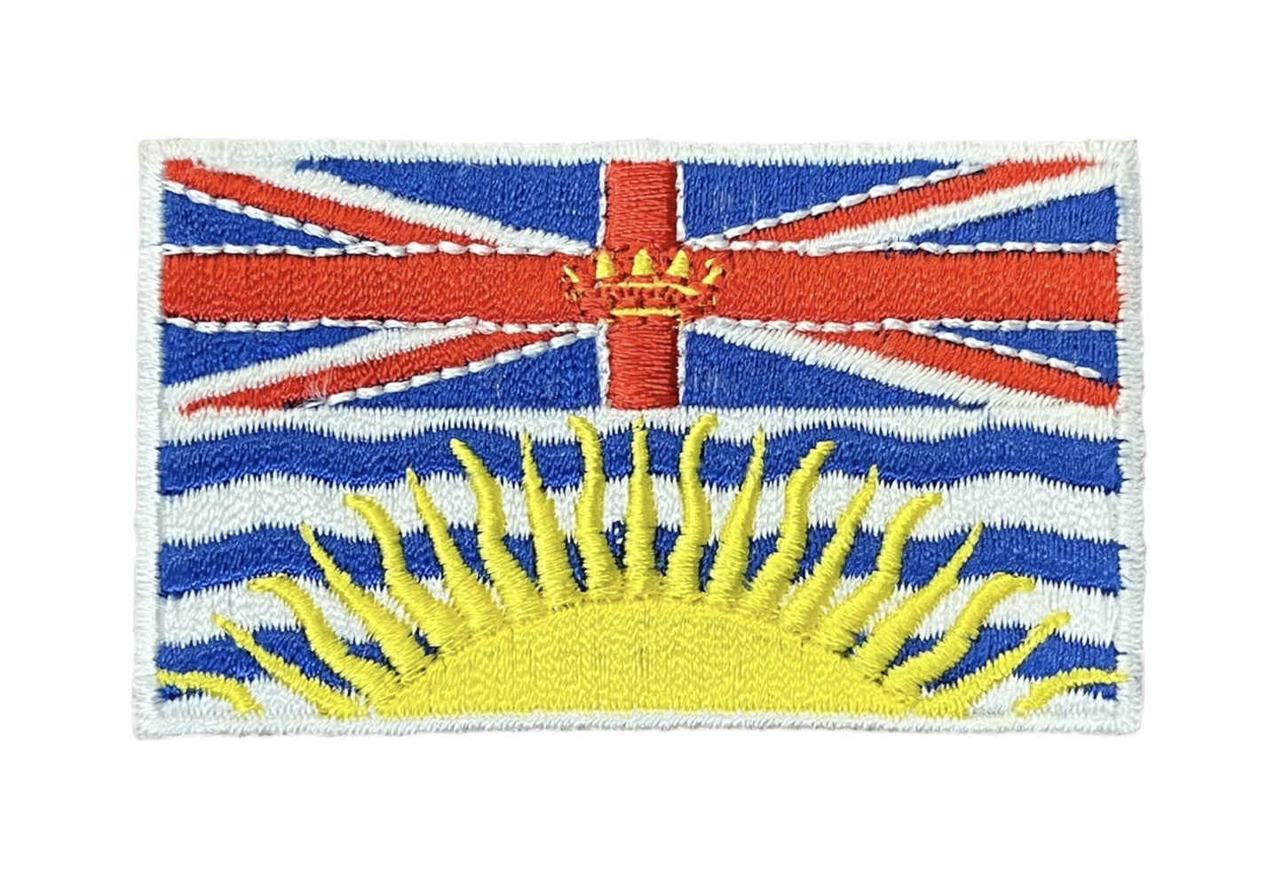 Provincial Patch Flag British Columbia