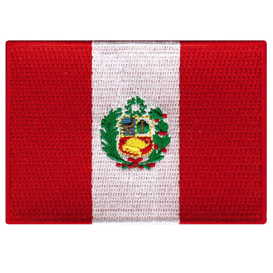 Country Patch Flag Peru (Crest)