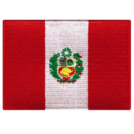 Country Patch Flag Peru (Crest)