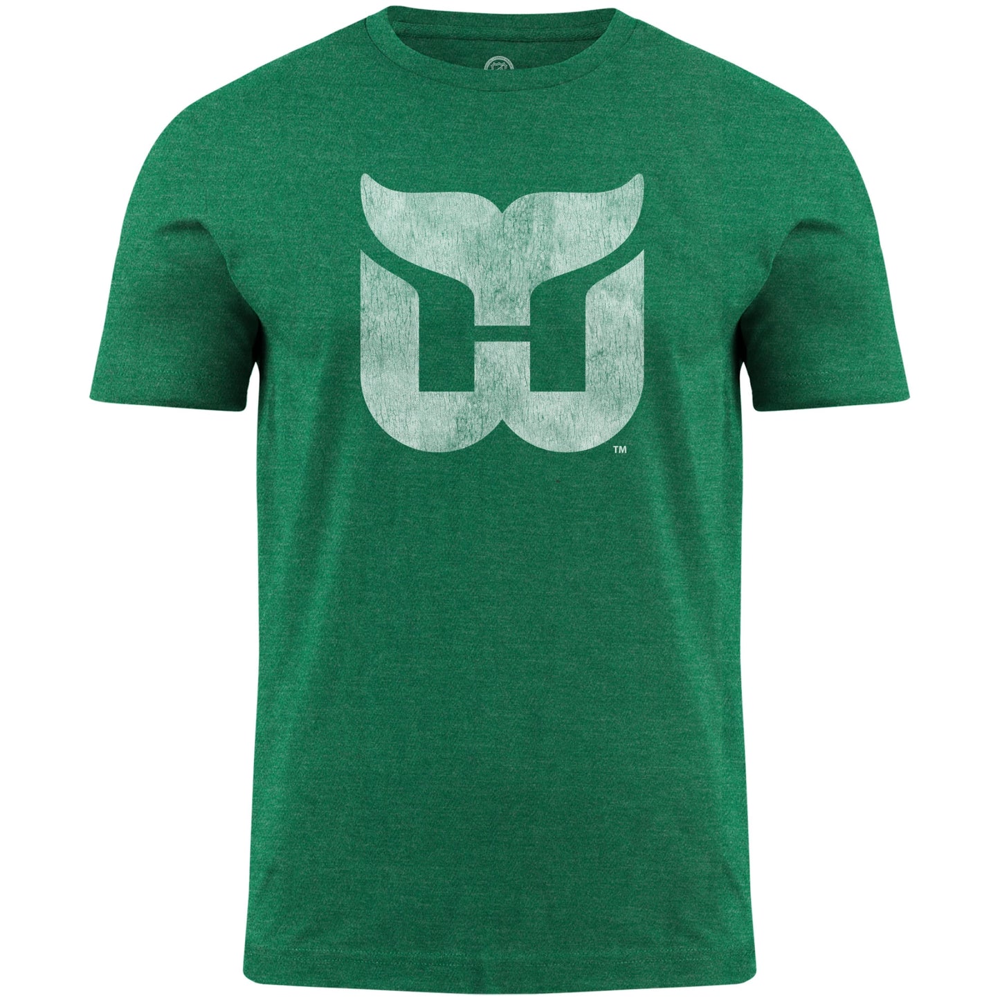 NHL T-Shirt Distressed Vintage Green Whalers