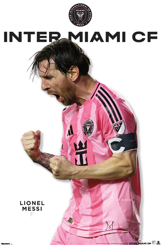 MLS Poster Player Feature Series Lionel Messi Inter Miami CF