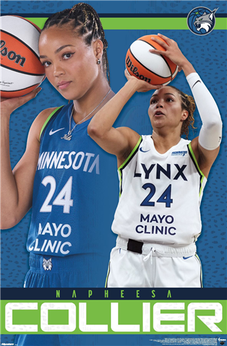 WNBA Wall Poster Napheesa Collier Lynx