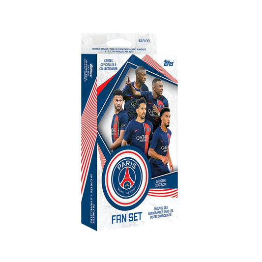Ligue 1 Topps Cards Fan Set PSG 2023/24